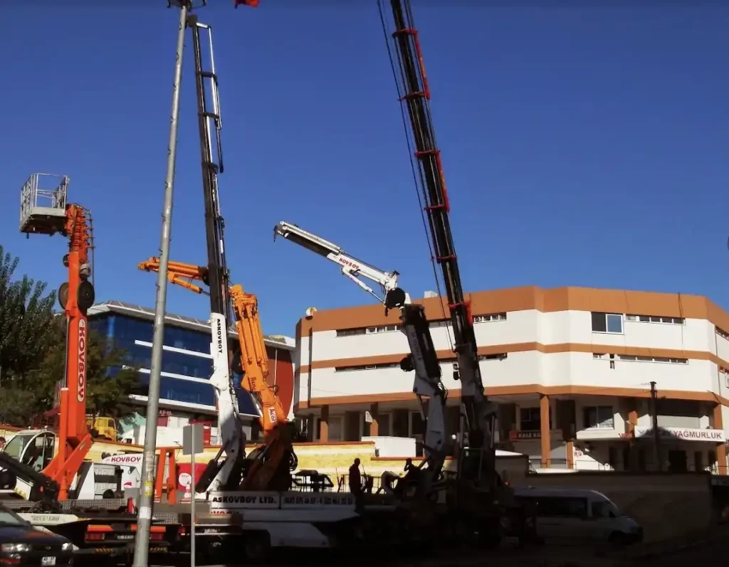 Menderes vinç kiralama