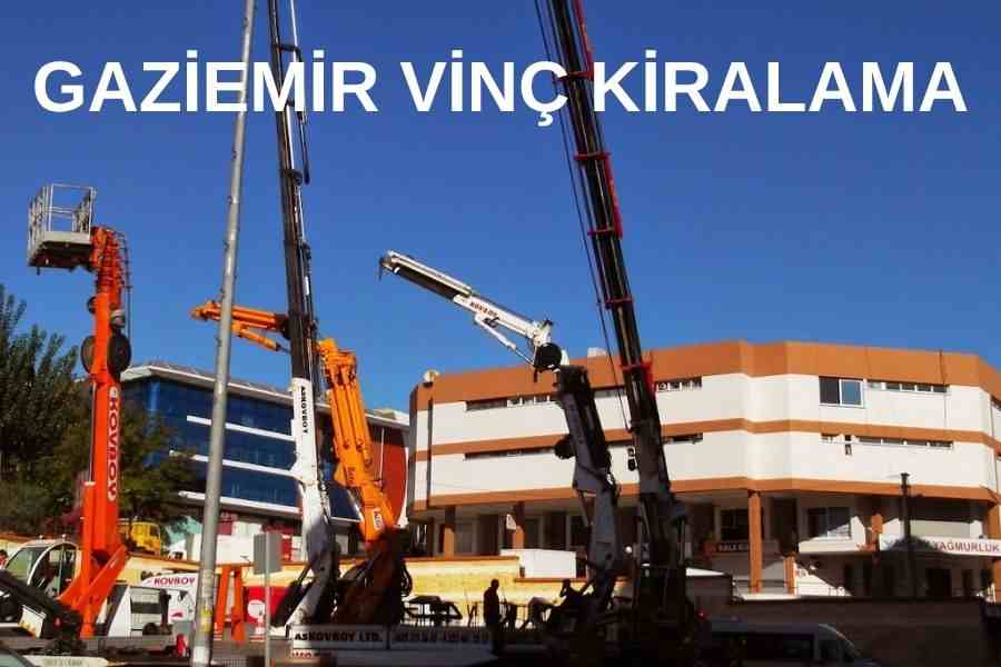 Gaziemir Vinç Kiralama