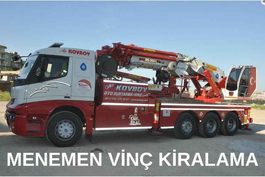 Menemen Vinç Kiralama