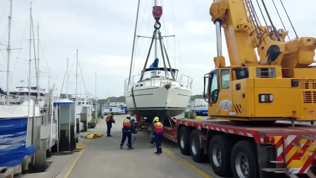 Tekne kaldırma vinçleri